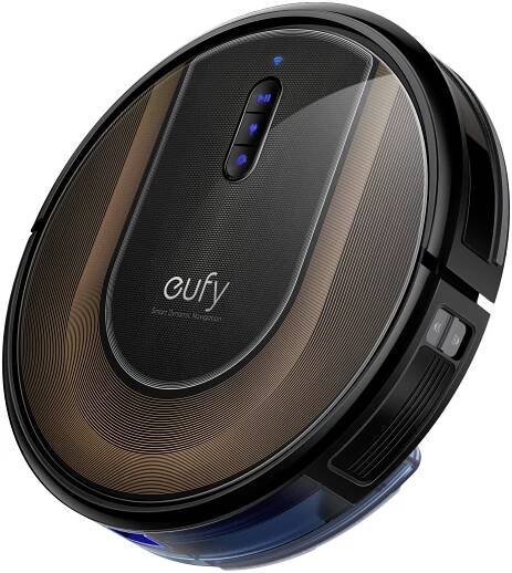 eufy RoboVac G30 robotický vysavač černá, hnědá ovládání aplikací, hlasové pokyny