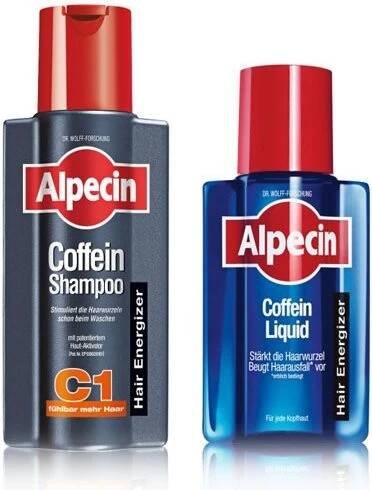 ALPECIN Coffein Shampoo C1 250 ml + Coffein Liquid 75 ml