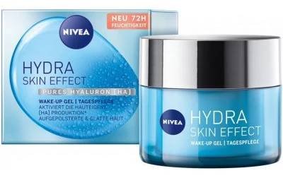 Nivea Hydra Skin Effect pleťový denní gelový krém s kyselinou hyaluronovou 50 ml  recenze a informace