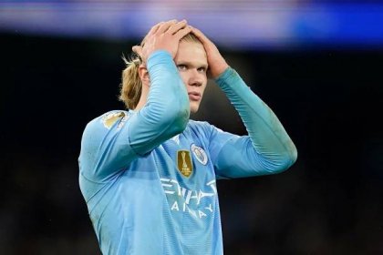 Erling Haaland left visibly frustrated after rare, wasteful display for Manchester City