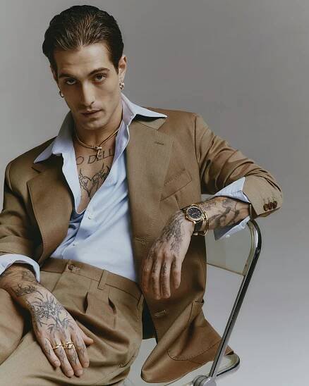 Damiano David se připojuje k rodině Bvlgari jako globální PR ambasador – Harmonie Luxus