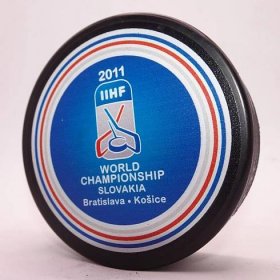 ✅️ SBÍRKA / oficiální HOKEJ PUK IIHF MS 2011 SLOVENSKO Bratislava - Sběratelství