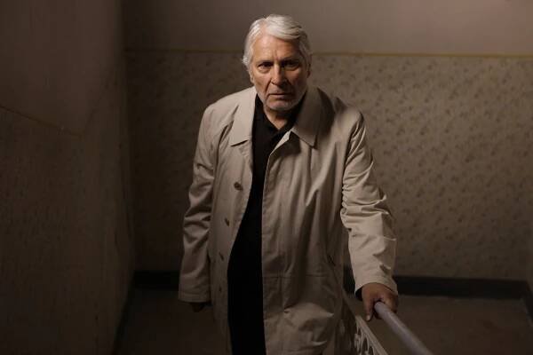 Boris Cavazza on the set of Piran - Pirano (2010).