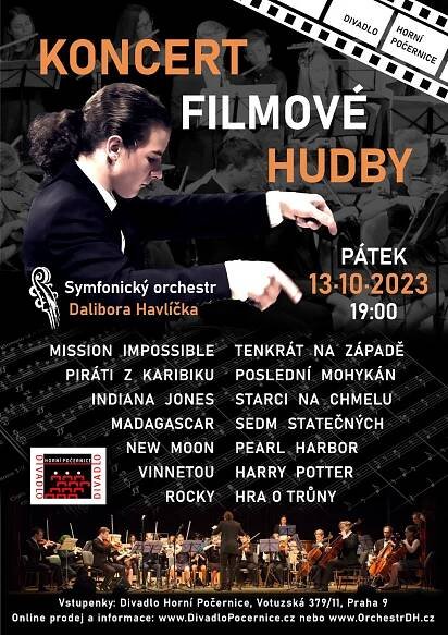 Koncert filmové hudby Praha. Akce Koncerty Kultura 
