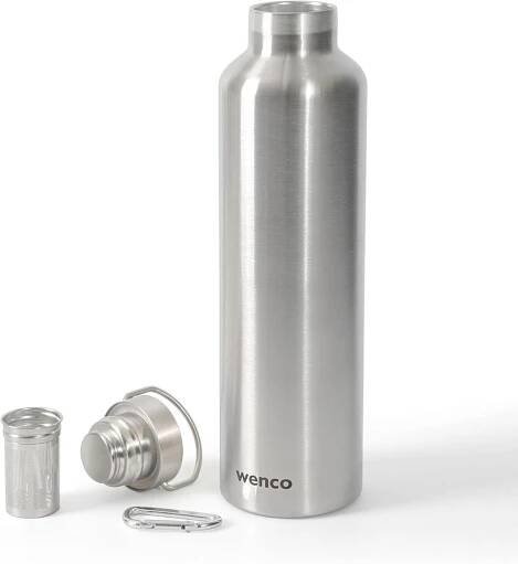 Wenco Nerezová láhev na pití 1 litr / 1000 ml izolovaná