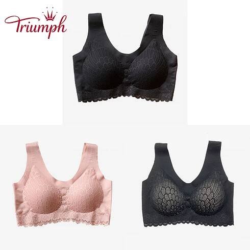 TRIUMPH - 3 KS 💥 SPORTOVNÍ VESTA LATEXOVÉ BÍLÉ PRÁDLO [S-3XL]