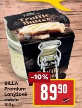 Billa BILLA Premium Lanýžové máslo nabídka