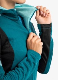 Dámská mikina Montura Stretch Color Hoody Jacket Woman - baltic