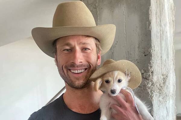 Glen Powell Shares Sweet Post (Plus a Steamy Photo!) Celebrating His Dog Ahead of Twisters Release