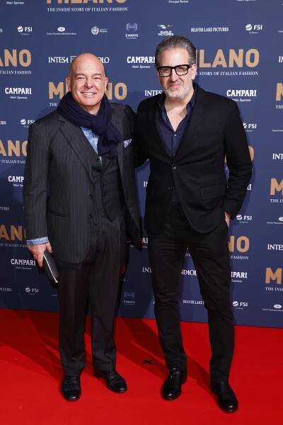 "Milano: The Inside Story Of Italian Fashion" Red Carpet Premiere - Giuseppe Pedersoli, John Maggio - Milano: The Inside Story of Italian Fashion - Z akcí