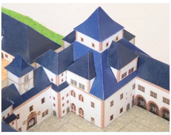 Vystřihovánka Zámek Augustusburg