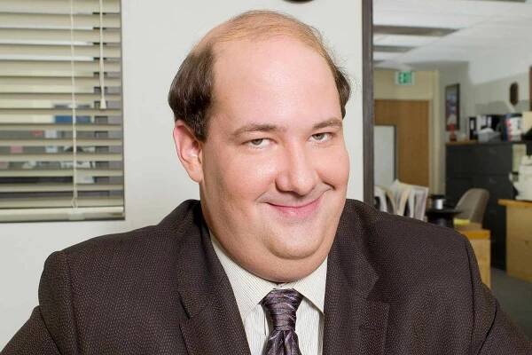 THE OFFICE -- Season 3 -- Pictured: (l-r) Brian Baumgartner as Kevin Malone