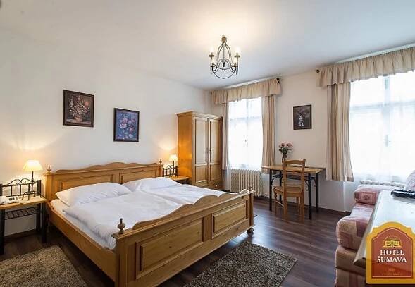 Hotel Šumava (Vyšší Brod), Ubytování Lipno