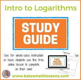 Algebra 2 lessons and study guide