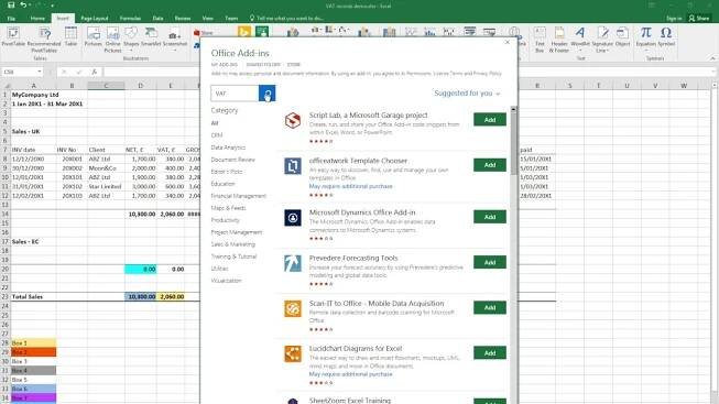 How to get the VitalTax Add-in for Excel