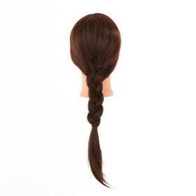 24 inch 30% Real Human Hairdressing Practice Dummy Heads