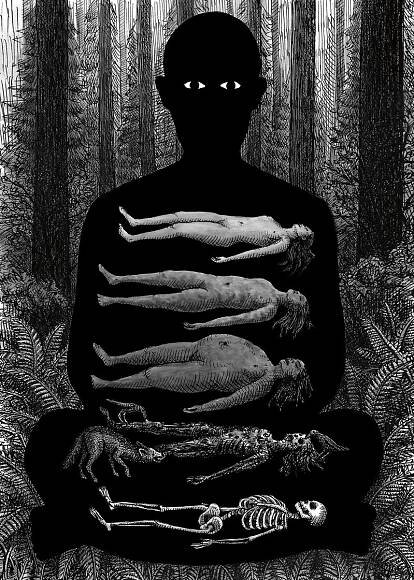 Corpse Meditation by Landis Blair