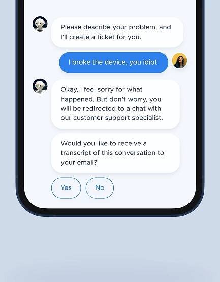Chatbot example