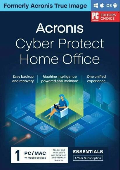 Buy Acronis Cyber Protect Home Office Essentials - 1 Year