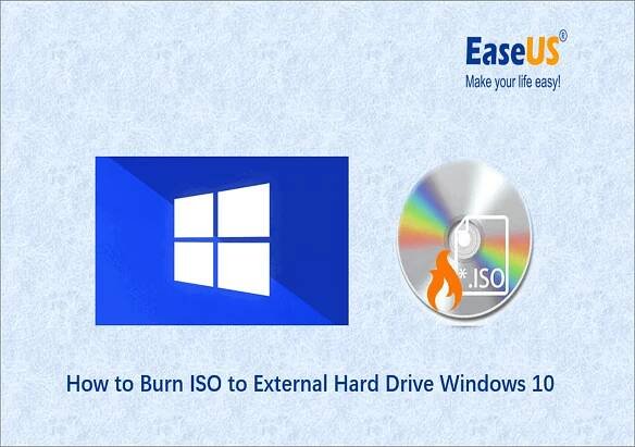 Jak vypálit ISO na externí pevný disk Windows 10 [Rychle a podrobně]