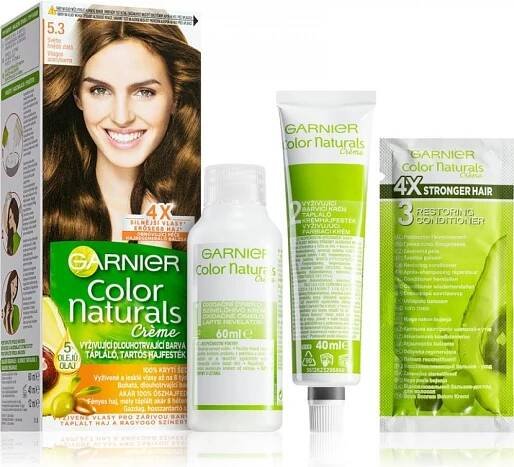 Garnier Color Naturals barva na vlasy 5,3 světlá hnědá zlatá
