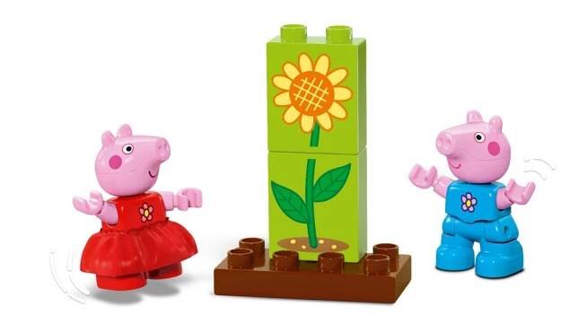 LEGO DUPLO Peppa Pig Zahrada a dům na stromě 10431 STAVEBNICE