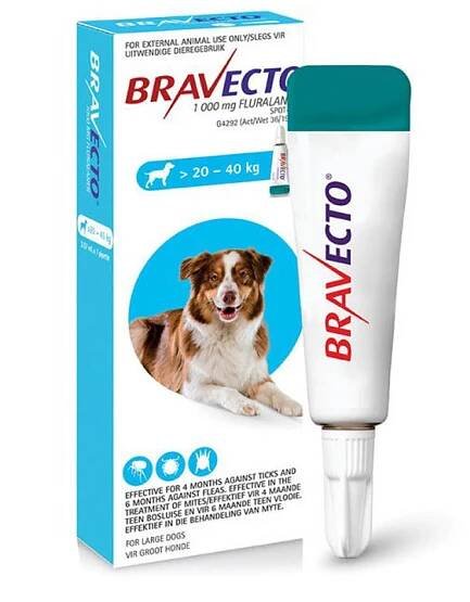 Bravecto Spot On Dog Large
