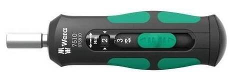 Wera 075815 Momentový šroubovák Kraftform Safe-Torque Speed. Typ 7515 (2 ÷ 6 Nm)