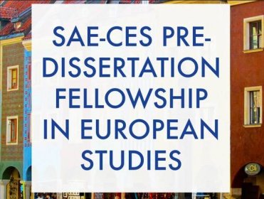 SAE-CES Pre-Dissertation Research Fellowship – Council for European Studies
