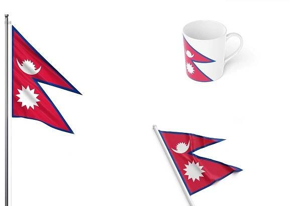 Download Country, Flag, Nepal. Royalty-Free Stock Illustration Image ...