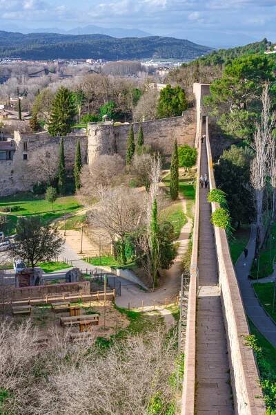 Girona - the city walls