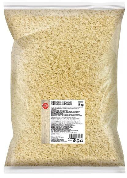 Rýže dlouhozrnná parboiled standard 1x5kg Lagris