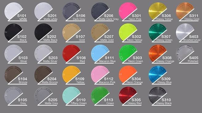 Tabella colori