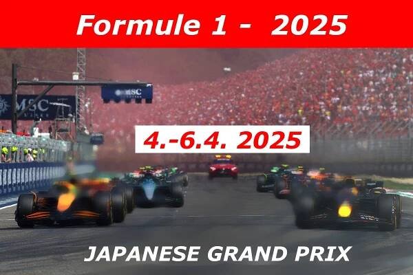 Formule 1 – Lenovo Japanese Grand Prix 4.-6.4. 2025