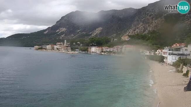 Webcam Drašnice (Podgora)  – Strand