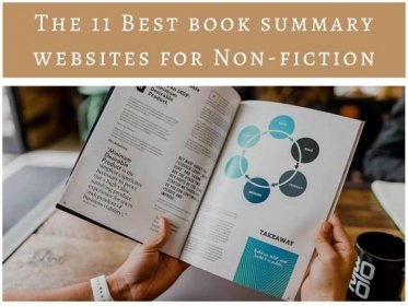 11 Best book summary websites feature image