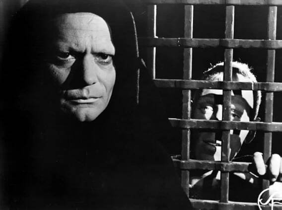 "Sjunde inseglet, Det" (aka "The Seventh Seal") Bengt Ekerot, Max von Sydow 1957 SF