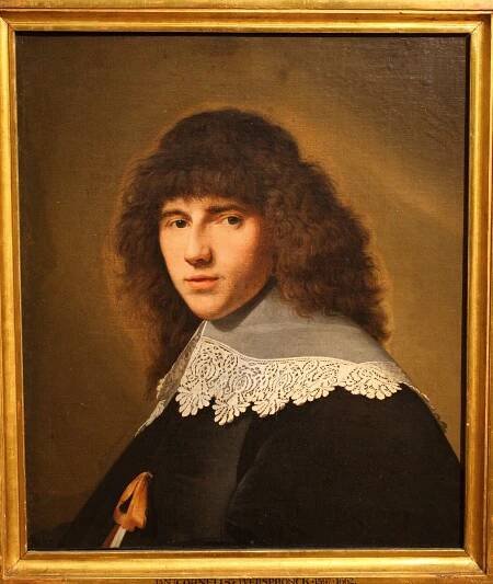Soubor:Johannes Conerlisz Verspronck - Portrait of a Man facing left.jpg