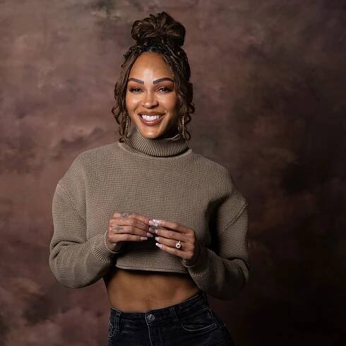 Meagan Good says goodbye to 'Harlem,' hello to her future with Jonathan Majors