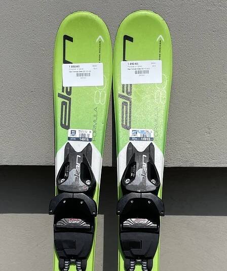 Bazar - Dětské sjezdové lyže Elan Formula Green QS 19/20 + vázání EL 4.5 - délka 80 cm