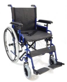 Prodej - Mechanický invalidní vozík s brzdami a odnímatelnými koly