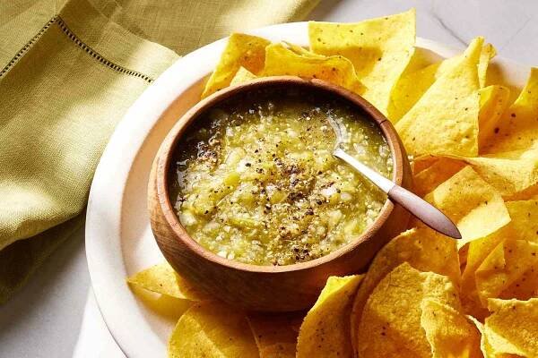 Our Quick Salsa Verde Is So Good With Chips, Enchiladas, or as a Sauce for Meat or Eggs
