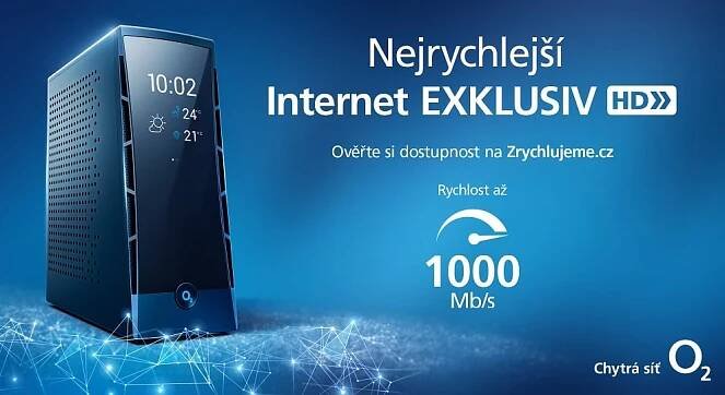 Nový O2 Internet Exklusiv HD