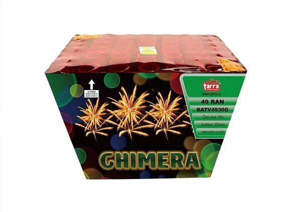 OHŇOSTROJ / BATERIE VÝMETNIC CHIMERA 49 RAN 2/1