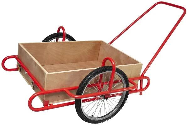 Vozík dvoukolák Optimus 89x63x25cm, nosnost 240kg Strend Pro 212543 - dřevěná korba, kárka