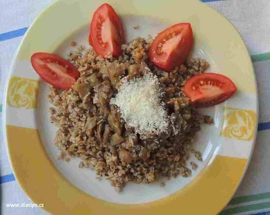 bulgur s houbami