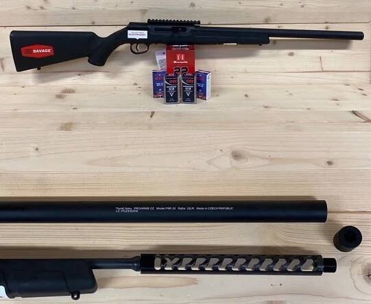 Savage Arms B22 PSR + TLUMIČ!!! | Zbraně Zábřeh – viaderMIS s.r.o. 