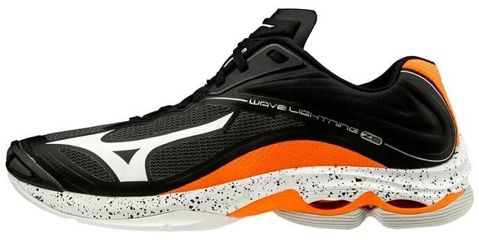 Pánská sálová obuv Mizuno Wave Lightning Z6 Black/Orange