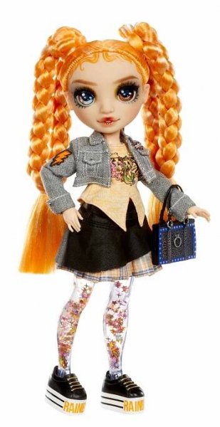 RAINBOW HIGH Sparkle & Shine Fashion panenka - Clementine (Orange)