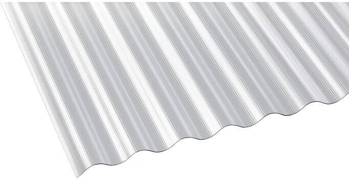 Gutta Polykarbonátová vlnitá deska vlna, 1,4mm, 76/18 rille čirá 200 x 90 cm